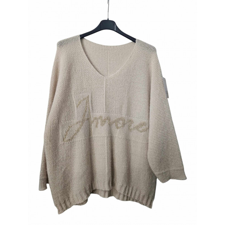 PULL AMOR BEIGE