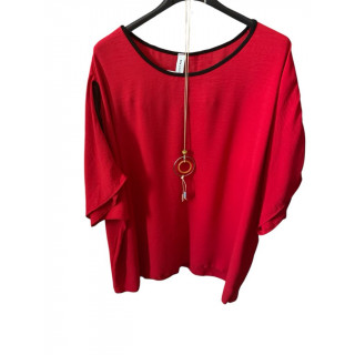 Blouse rouge