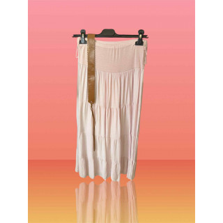 Jupe boheme rose
