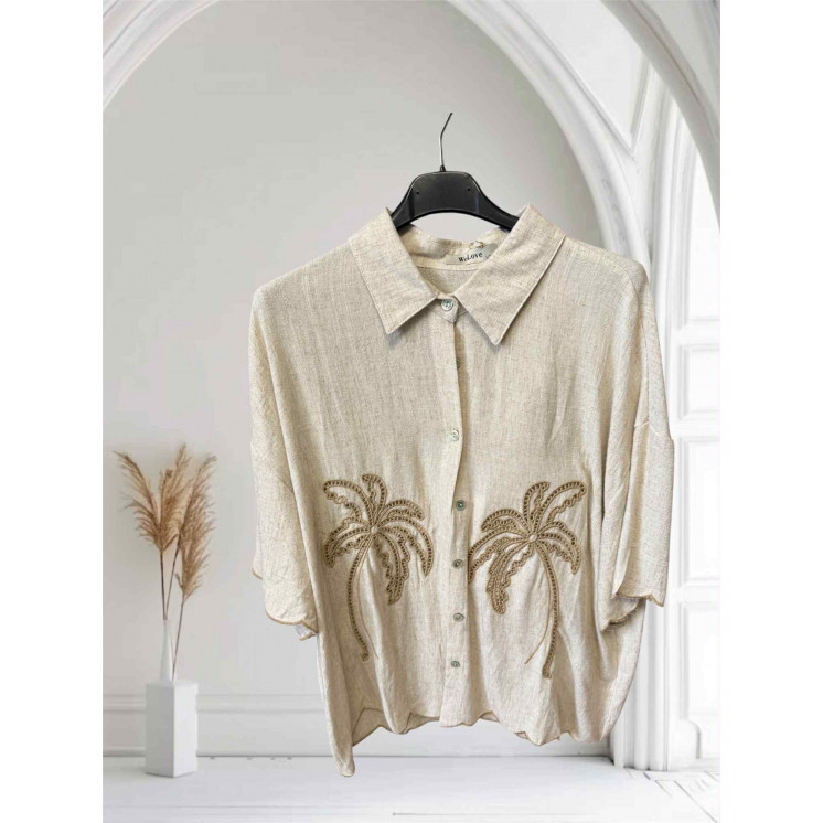 Chemise palmiers