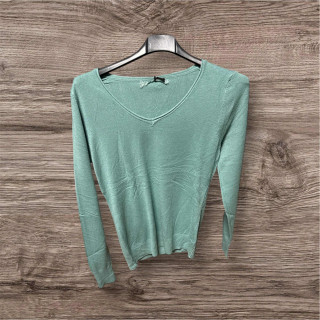 Pull vert col V
