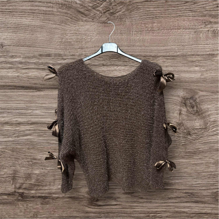 Pull noeud chocolat