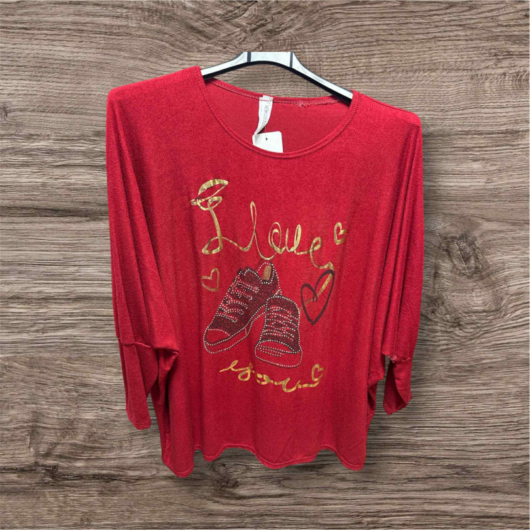 Pull basket bordeaux