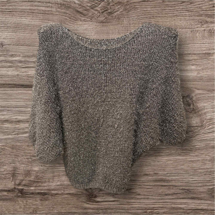 Pull choco manche courte