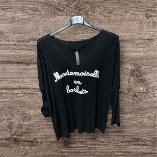 Pull mademoiselle noir