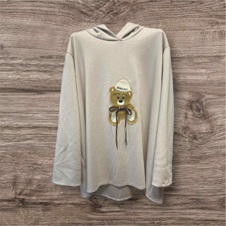Sweat beige nounours belle taille