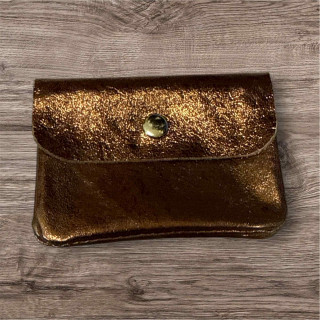 Porte monnaie caramel