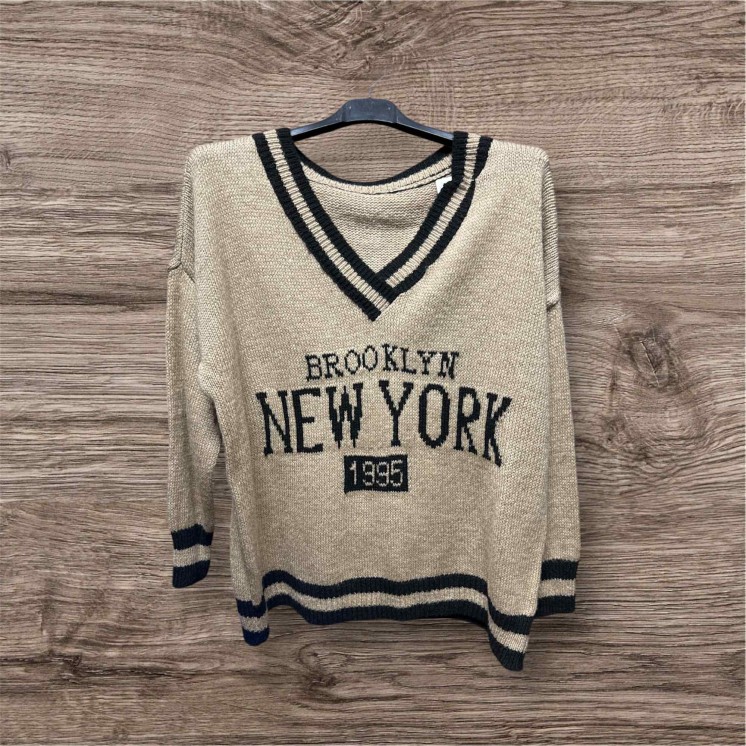 Pull New York taupe