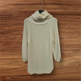 Robe pull beige