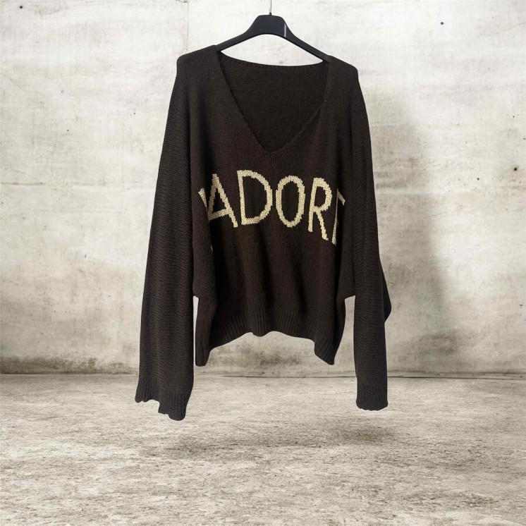 Pull j'adore chocolat