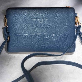 Sac pochette bleu