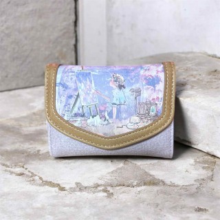 Porte monnaie violet