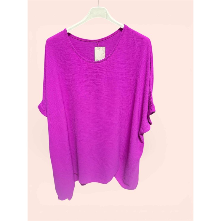 Blouse fuchsia