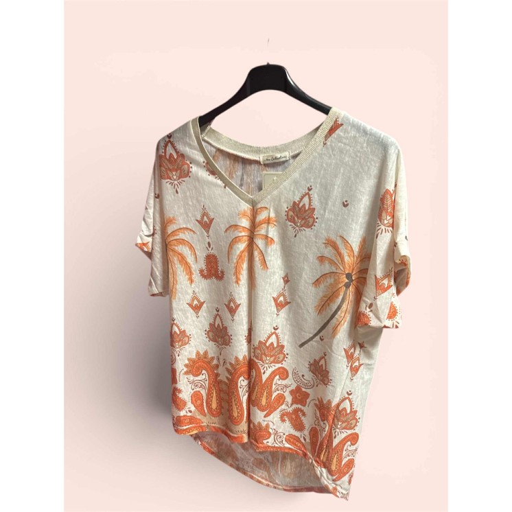 T-shirt palmier