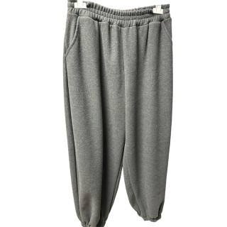 PANTALON LARGE GRIS
