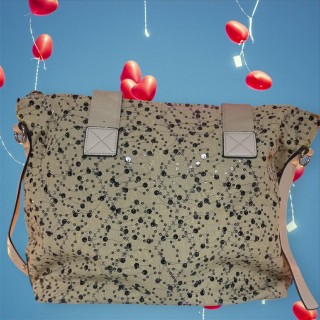 Sac toile beige