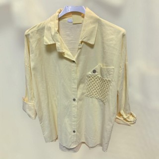 Chemise jaune