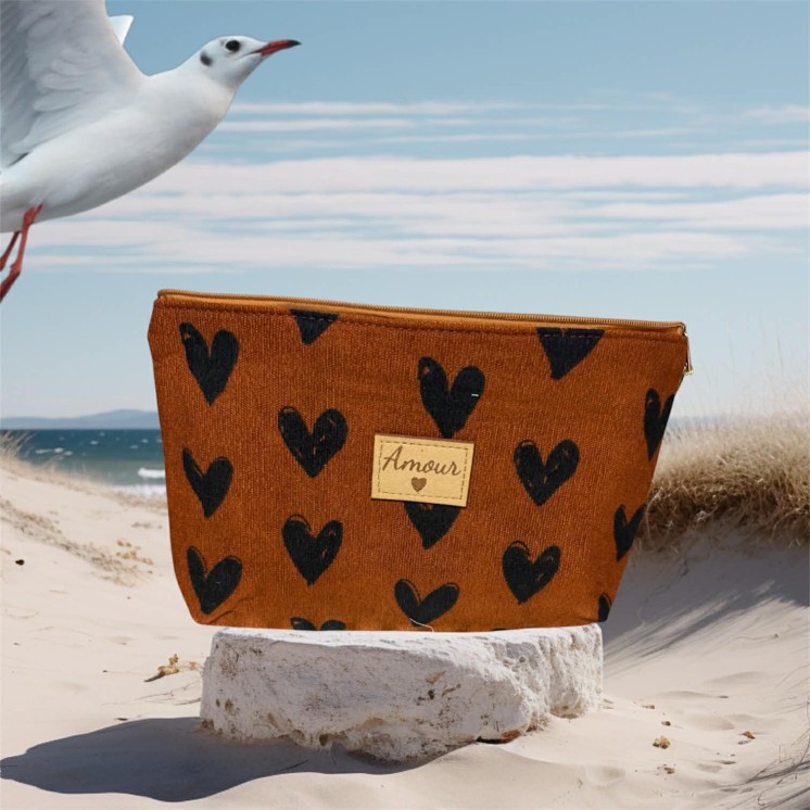 Pochette Camel cœur