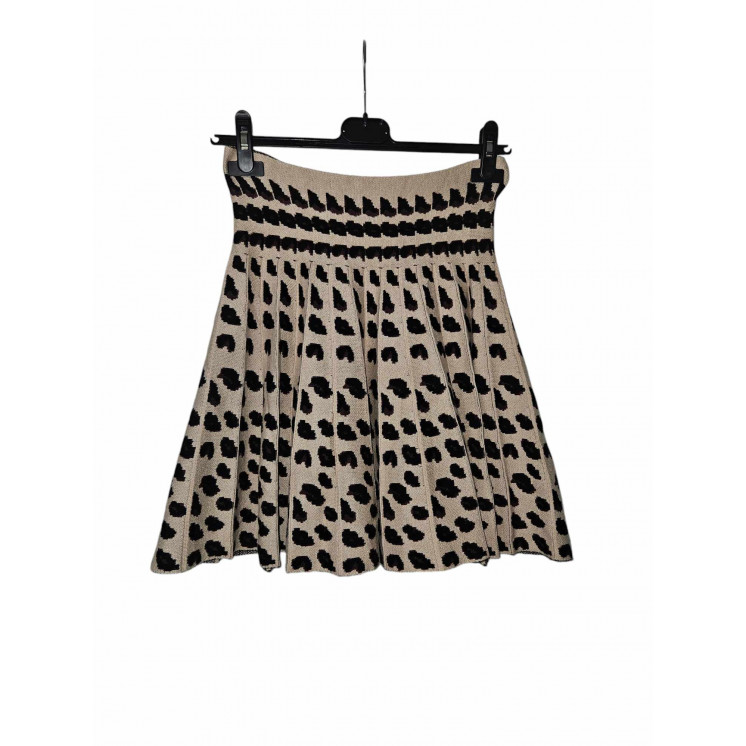 JUPE COURTE LEOPARD