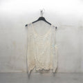 Top beige, coton