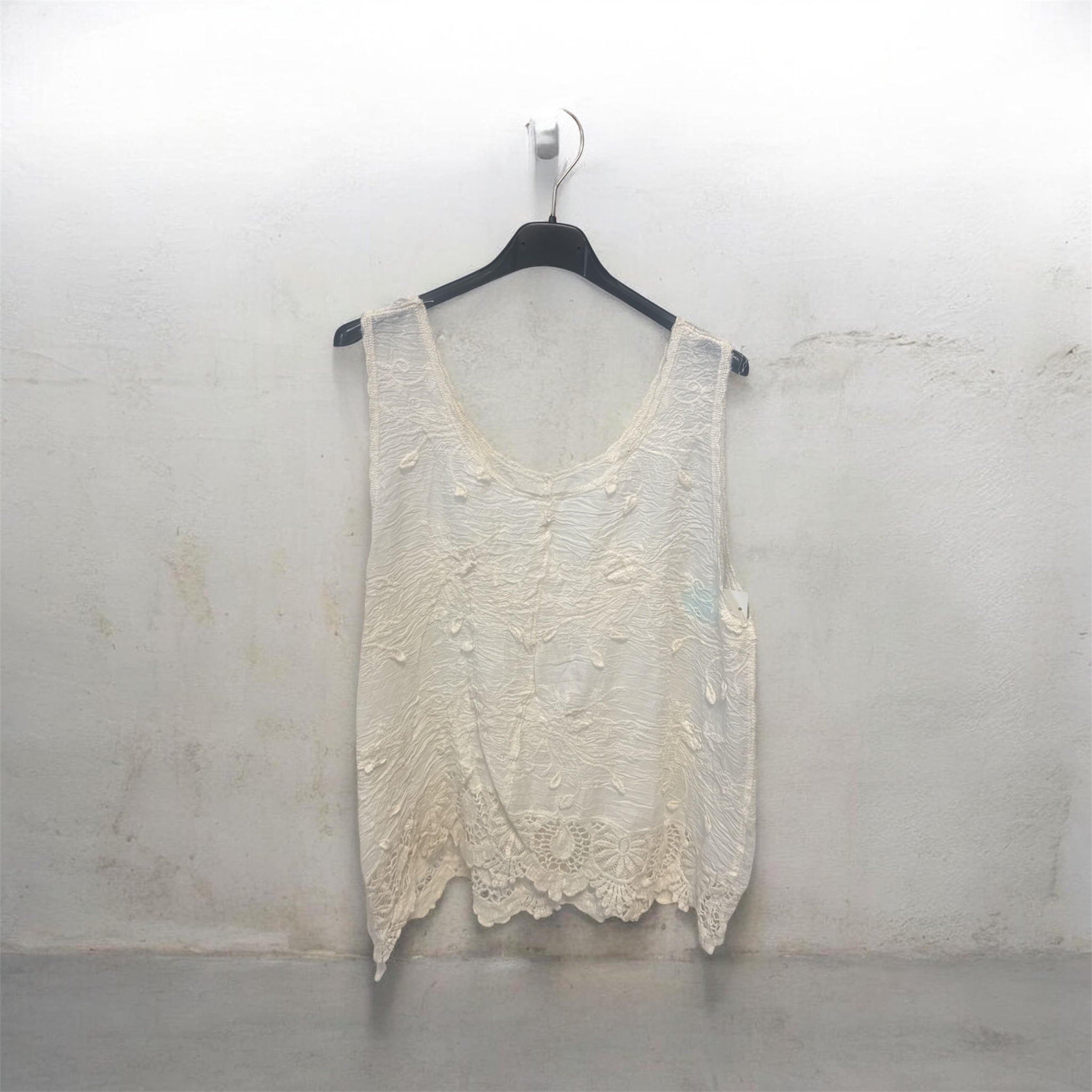Top beige, coton