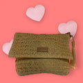 Sac en paille beige