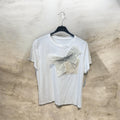 T-shirt une nœud blanc