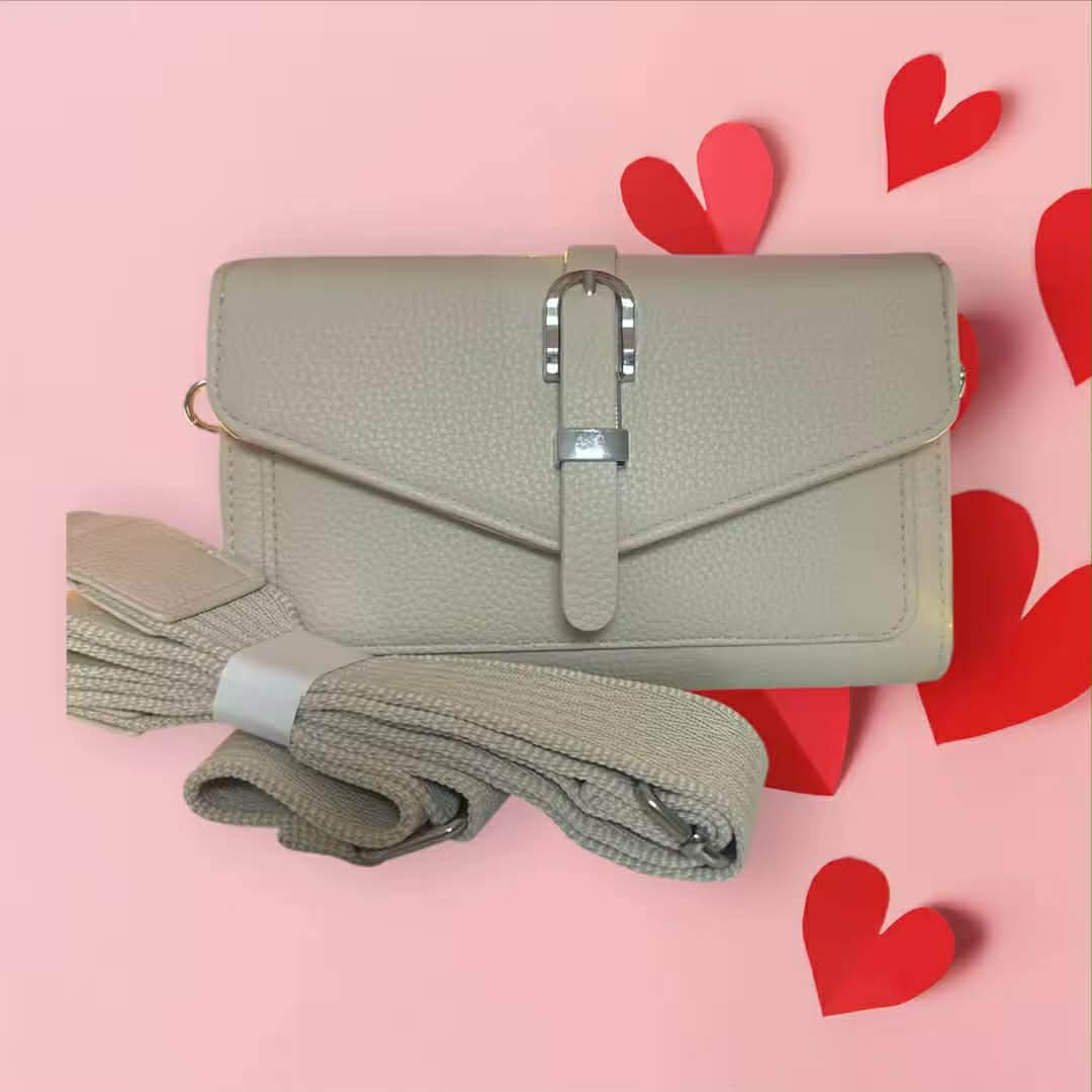 Sac beige pochette