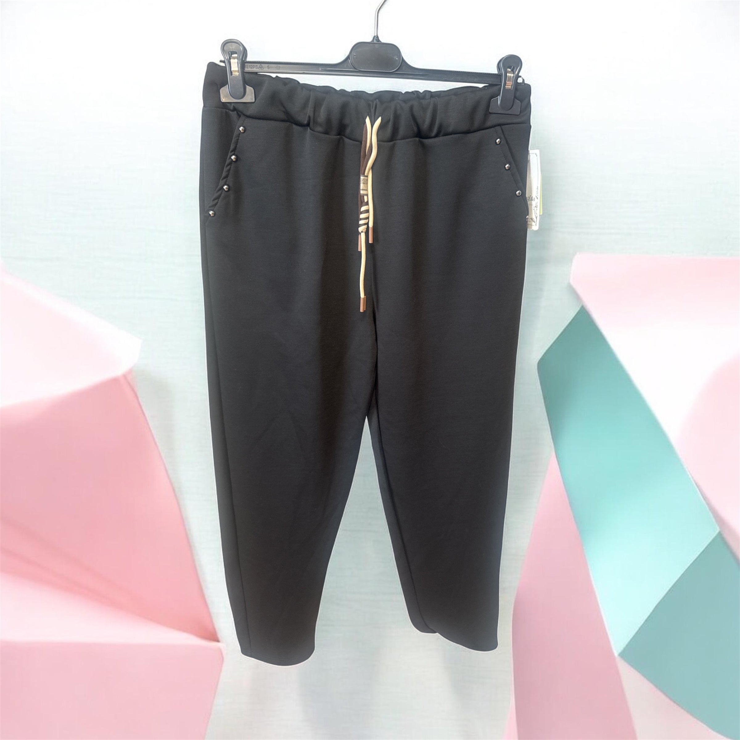 Pantalon décontracté noir