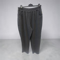 Pantalon gris, belle taille