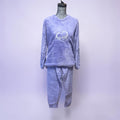Pyjama, cœur violet XXXL