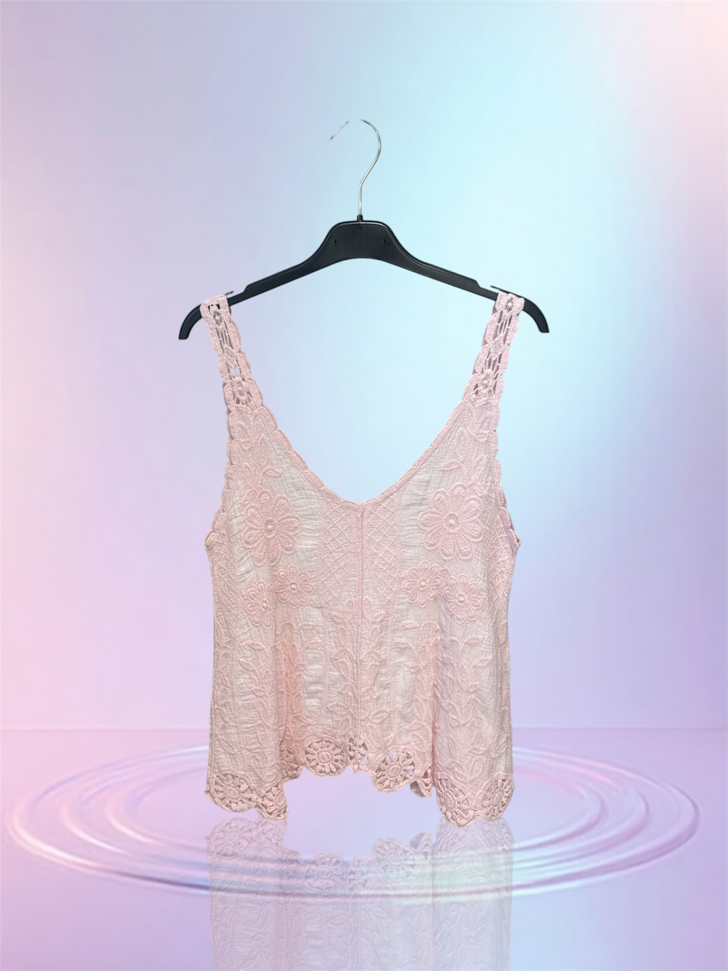 Débardeur, coton, rose