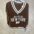 Pull New York, chocolat