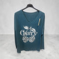 Pull cerise canard