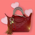 Sac rouge chic