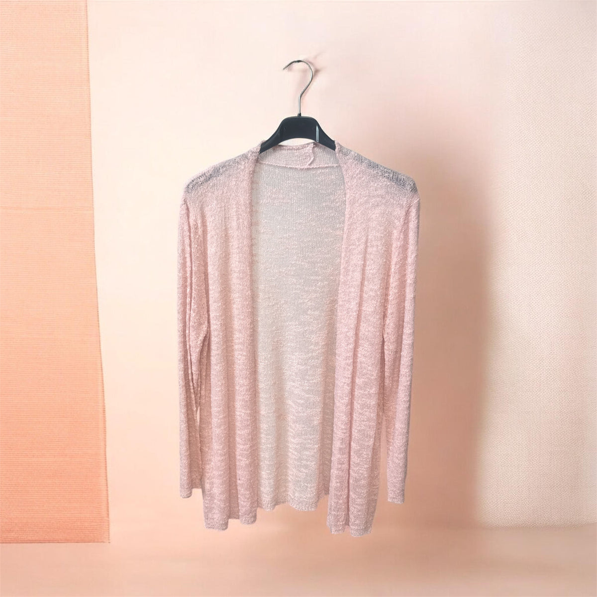 Gilet rose, sans bouton, 36 42