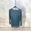 Pull canard, dentelle