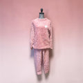 Pyjama, chat, rose M