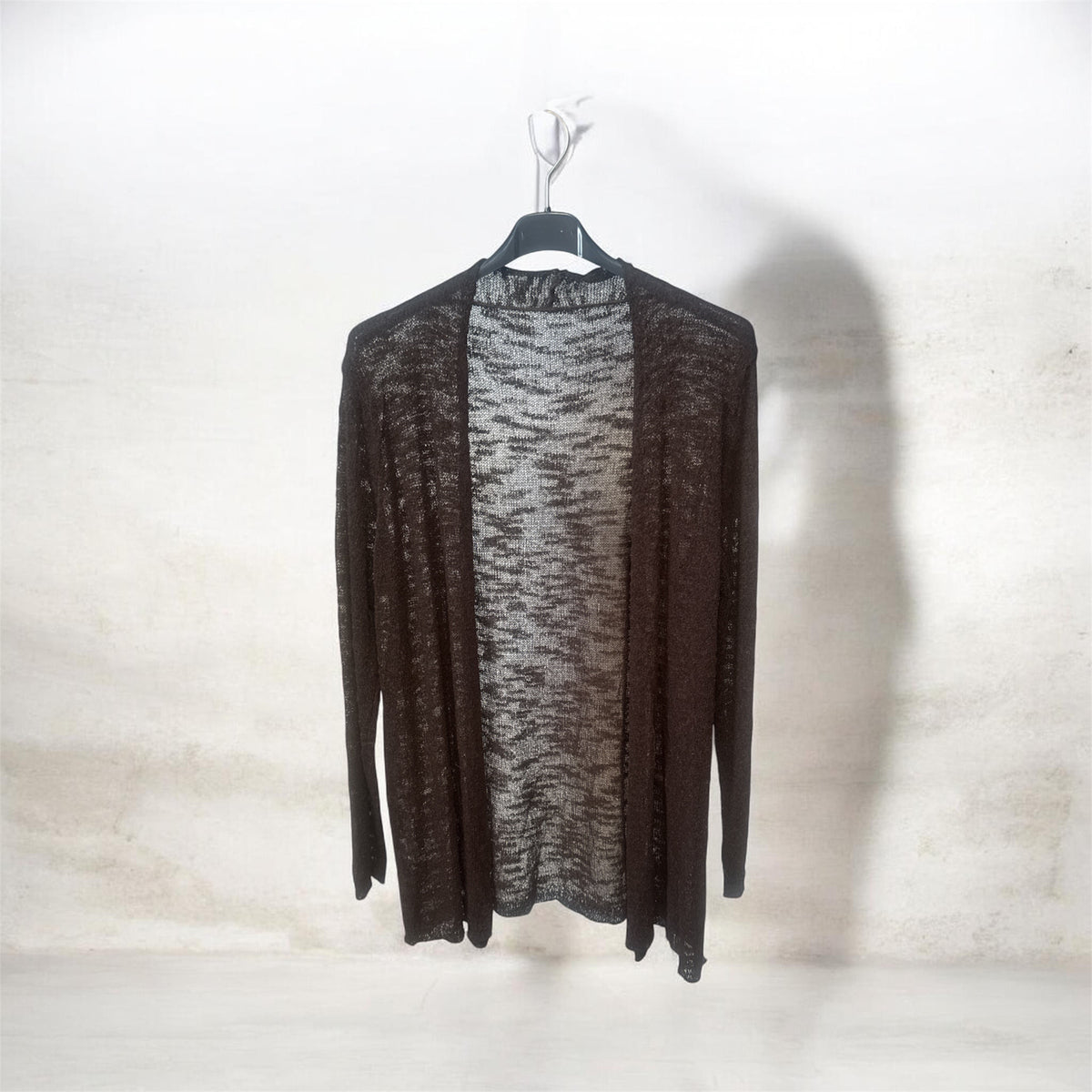 Gilet sans bouton chocolat, 36 42