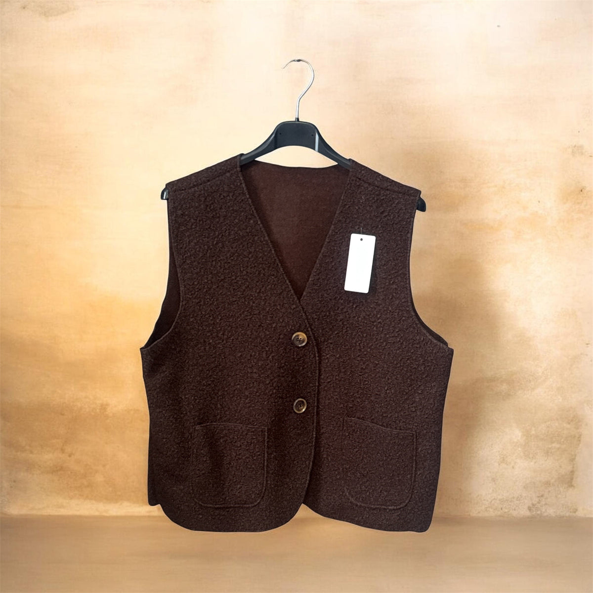 Gilet chocolat ça mange