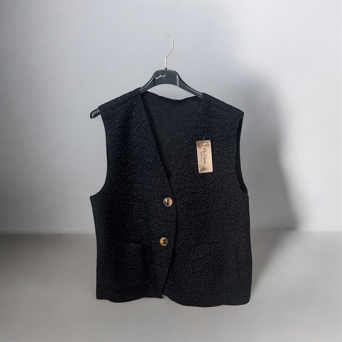 Gilet noir sans manches