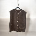Gilet sans manche chocolat 44/52