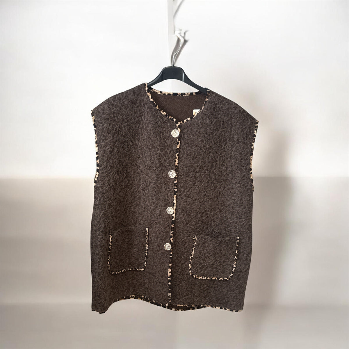 Gilet sans manche chocolat 44/52