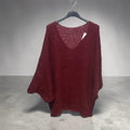 Pull bordeaux