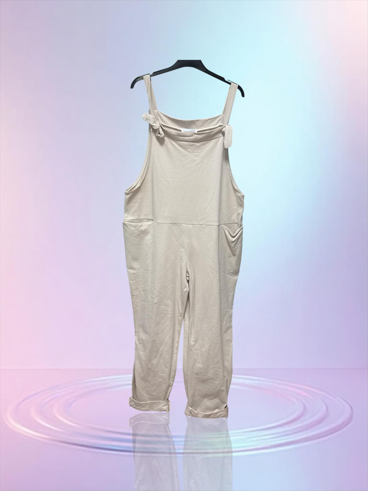 Salopette beige
