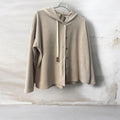 Chemise beige velours