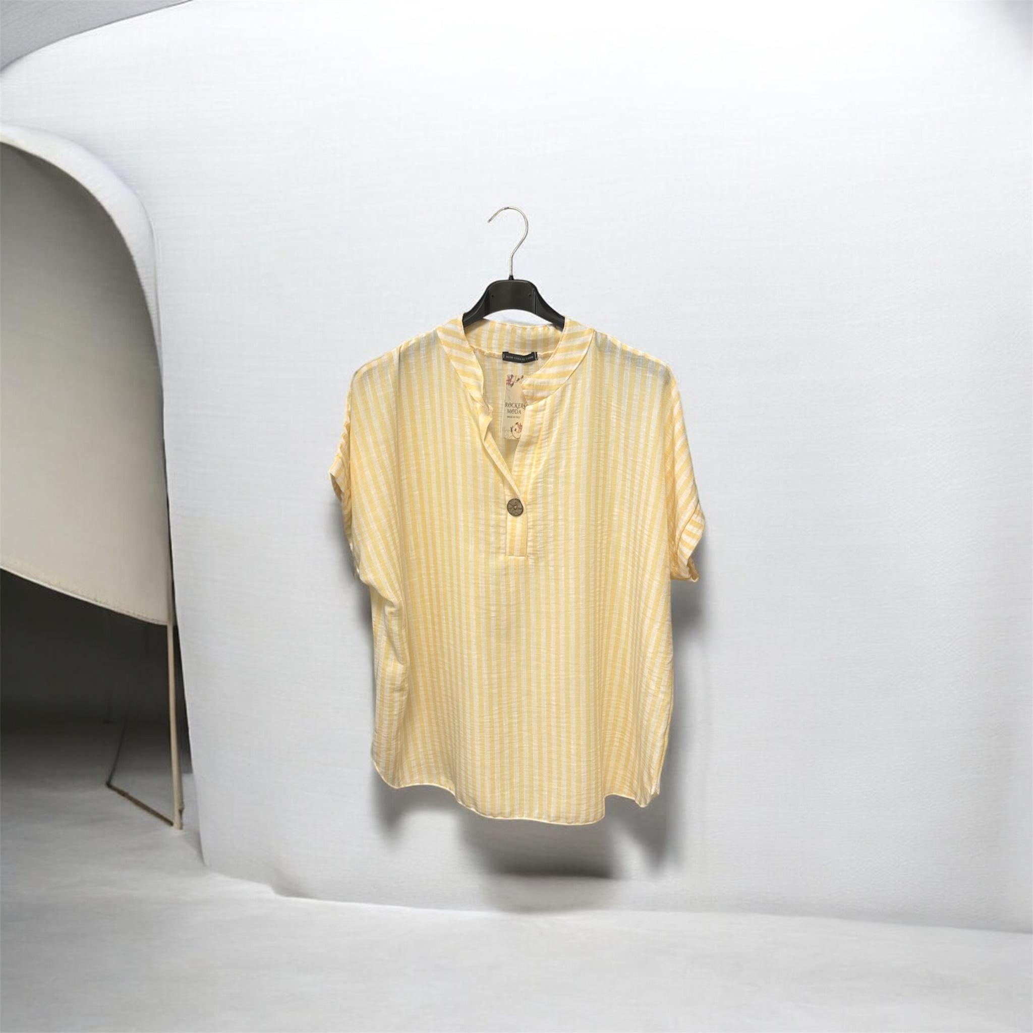 Blouse rayé jaune