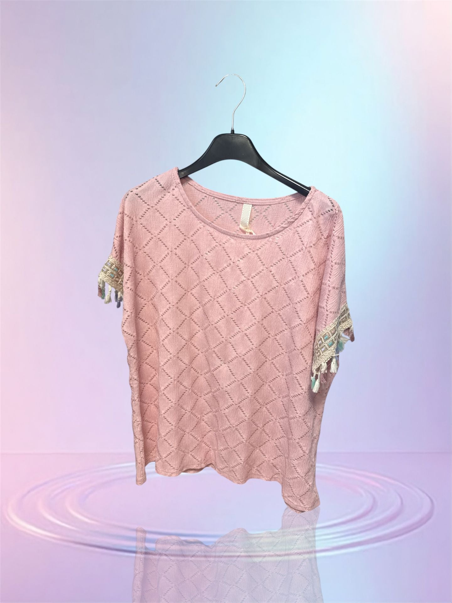 T-shirt Lou rose bohème