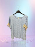 T-shirt Lou bleu bohème