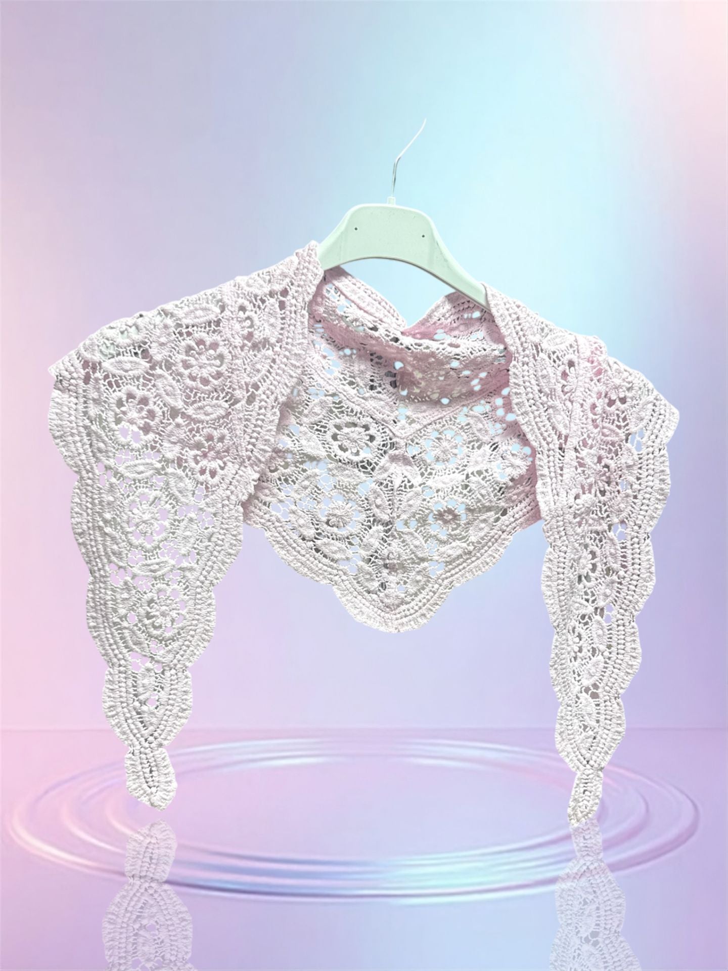 Foulard coton rose